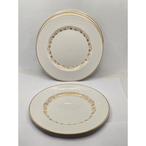 ROYAL DOULTON FAIRFAX CHINA 8" SALAD PLATE SUPERB (S) Set of 4 - Picture 3 of 16